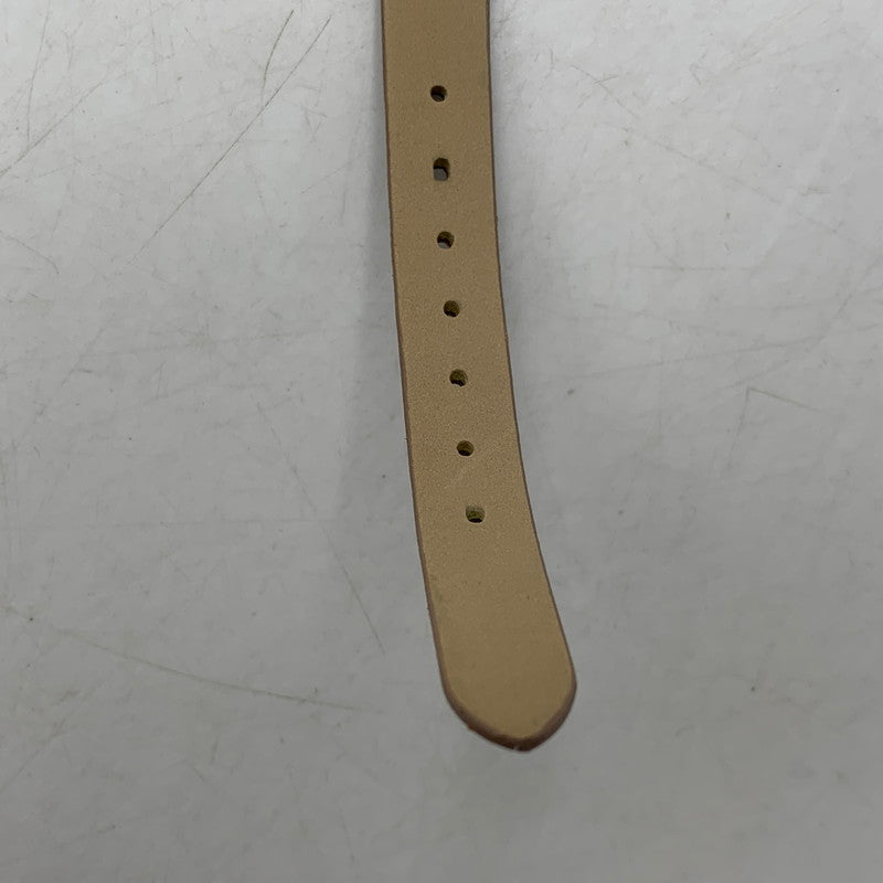 【中古品】【レディース】 ETE エテ SQUARE ANALOG QUARTZ WATCH アナログ クォーツウォッチ 腕時計 197-260718-yn-03-izu カラー：ブラウン系 万代Net店