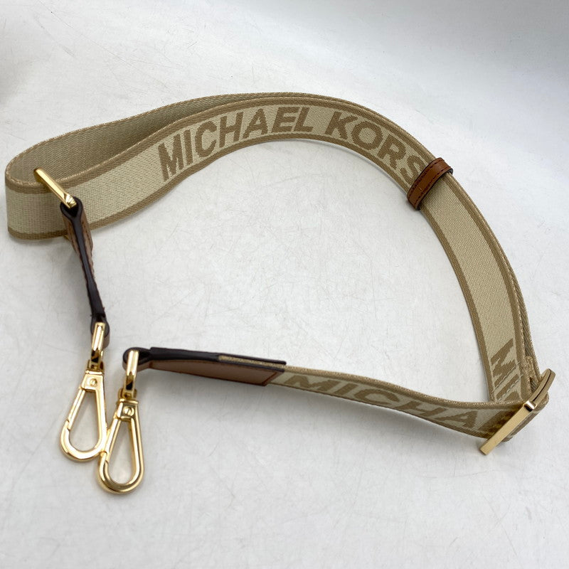 【中古美品】【レディース】 MICHAEL KORS マイケルコース 35S2G7ZT6J SIGNATURE 2WAY HAND BAG シグネチャー ハンド バッグ カバン 188-260713-kh-01-izu カラー：ベージュ×ブラウン 万代Net店