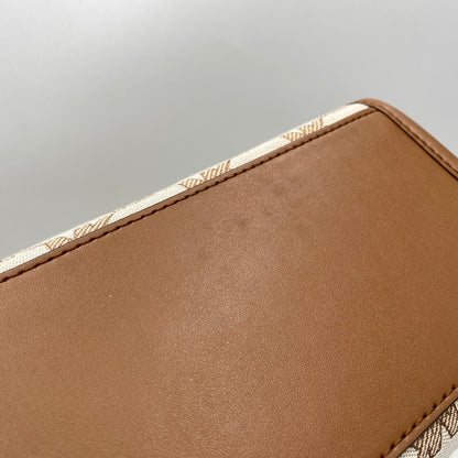【中古美品】【レディース】 MICHAEL KORS マイケルコース 35S2G7ZT6J SIGNATURE 2WAY HAND BAG シグネチャー ハンド バッグ カバン 188-260713-kh-01-izu カラー：ベージュ×ブラウン 万代Net店