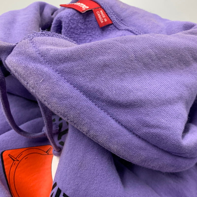 【現状渡し品】【メンズ】 SUPREME シュプリーム 19AW CONE HOODED SWEATSHIRT コーン フーデッド スウェットシャツ トップス 長袖 149-260714-ya-01-izu サイズ：XL カラー：ライトバイオレット 万代Net店