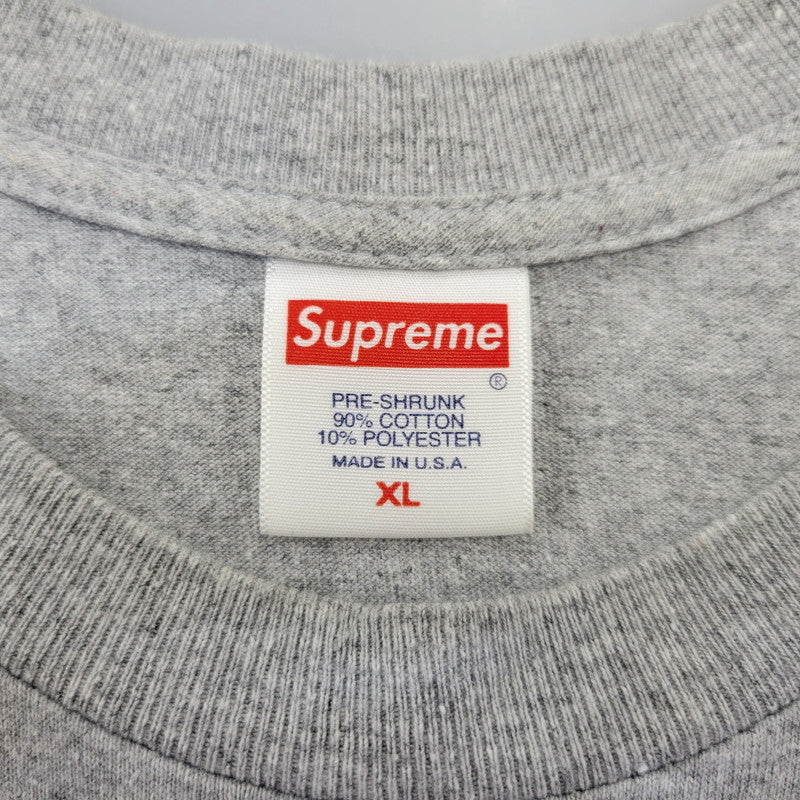 【中古品】【メンズ】 Supreme シュプリーム RICK RUBIN TEE リック・ルービン Tシャツ 半袖 トップス 149-260713-as-02-izu サイズ：XL カラー：グレー 万代Net店