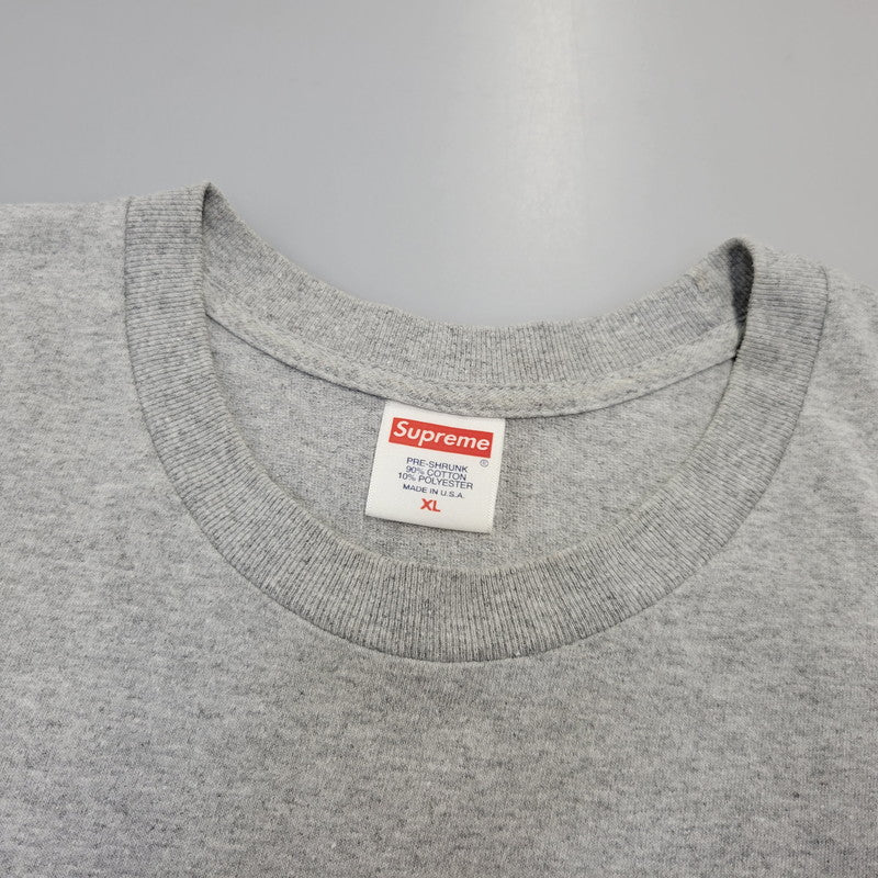 【中古品】【メンズ】 Supreme シュプリーム RICK RUBIN TEE リック・ルービン Tシャツ 半袖 トップス 149-260713-as-02-izu サイズ：XL カラー：グレー 万代Net店