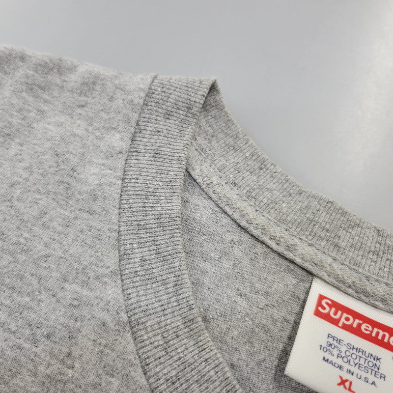 【中古品】【メンズ】 Supreme シュプリーム RICK RUBIN TEE リック・ルービン Tシャツ 半袖 トップス 149-260713-as-02-izu サイズ：XL カラー：グレー 万代Net店