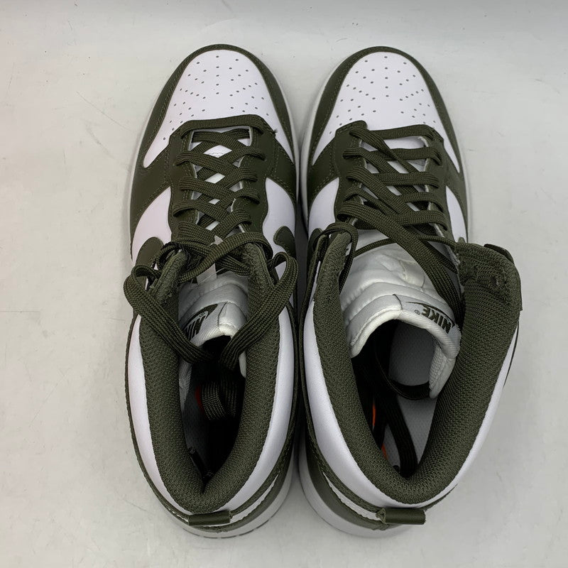 【中古美品】【メンズ】 NIKE ナイキ DD1399-107 DUNK HIGH ダンク ハイ CHAMPIONSHIP KHAKI チャンピオンシップ カーキ スニーカー シューズ 靴 160-260714-ya-04-izu サイズ：27.5cm カラー：WHITE/CARGO KHAKI 万代Net店