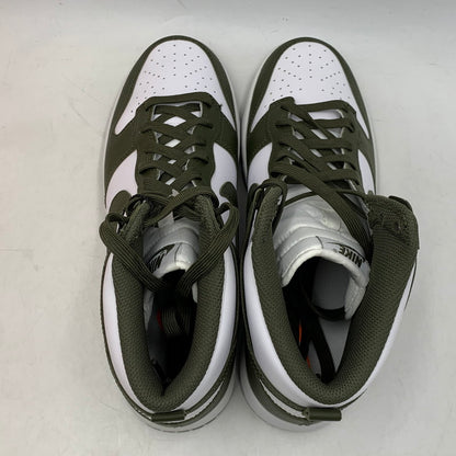 【中古美品】【メンズ】 NIKE ナイキ DD1399-107 DUNK HIGH ダンク ハイ CHAMPIONSHIP KHAKI チャンピオンシップ カーキ スニーカー シューズ 靴 160-260714-ya-04-izu サイズ：27.5cm カラー：WHITE/CARGO KHAKI 万代Net店