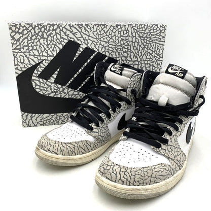 【中古品】【メンズ】 NIKE ナイキ DZ5485-052 AIR JORDAN 1 HIGH OG エアジョーダン1 ハイ OG スニーカー 靴 160-260718-yn-08-izu サイズ：28 カラー：ホワイトセメント/サファリ 万代Net店