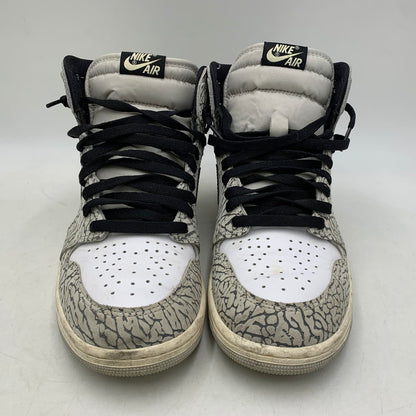【中古品】【メンズ】 NIKE ナイキ DZ5485-052 AIR JORDAN 1 HIGH OG エアジョーダン1 ハイ OG スニーカー 靴 160-260718-yn-08-izu サイズ：28 カラー：ホワイトセメント/サファリ 万代Net店