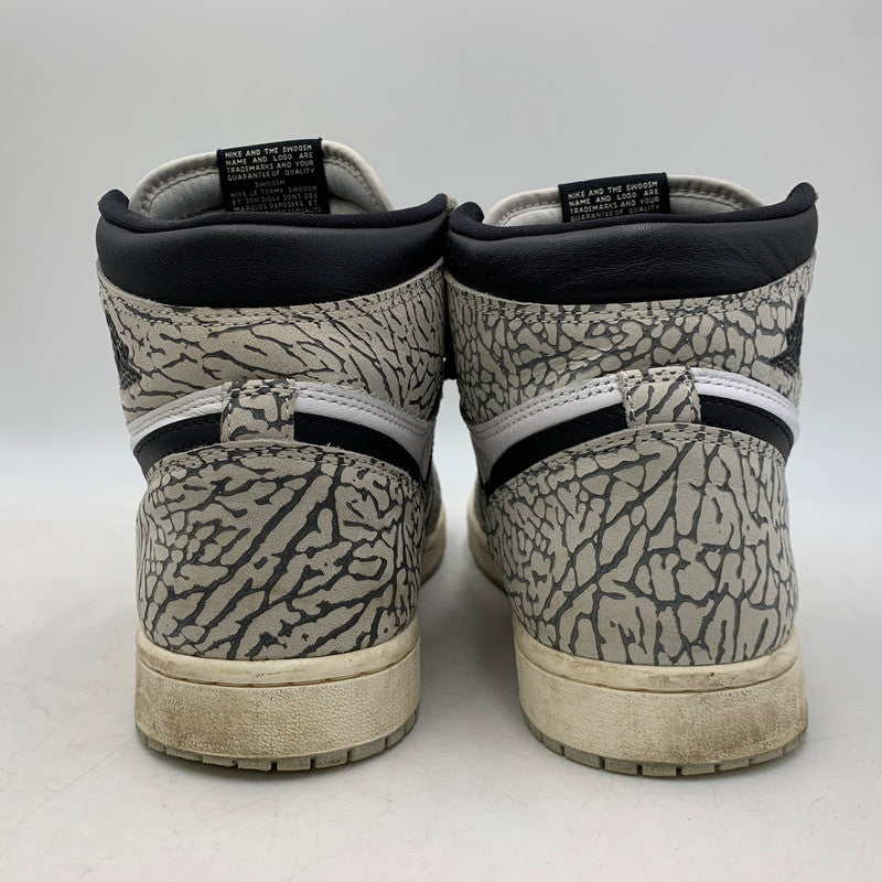 【中古品】【メンズ】 NIKE ナイキ DZ5485-052 AIR JORDAN 1 HIGH OG エアジョーダン1 ハイ OG スニーカー 靴 160-260718-yn-08-izu サイズ：28 カラー：ホワイトセメント/サファリ 万代Net店