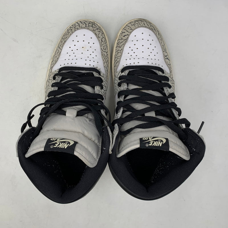 【中古品】【メンズ】 NIKE ナイキ DZ5485-052 AIR JORDAN 1 HIGH OG エアジョーダン1 ハイ OG スニーカー 靴 160-260718-yn-08-izu サイズ：28 カラー：ホワイトセメント/サファリ 万代Net店