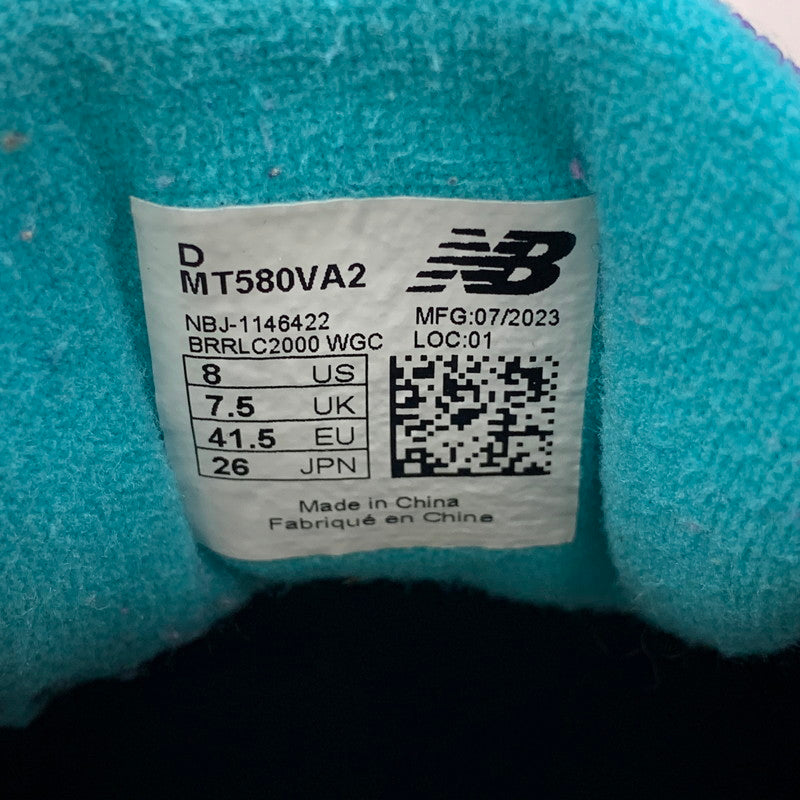 【中古品】【メンズ/レディース】 NEW BALANCE MT580VA2 580 スニーカー 靴 162-260718-yn-07-izu サイズ：26 カラー：グレー 万代Net店