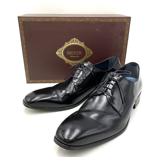 【中古品】【メンズ】 BENIR ベニル 5511 DRESS SHOES ドレスシューズ 靴 164-260718-yn-06-izu サイズ：26 1/2 カラー：ブラック 万代Net店