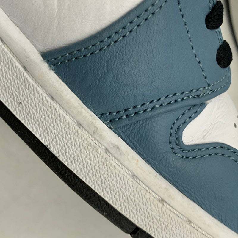【中古品】【メンズ】 NIKE ナイキ × FACETASM ファセッタズム CU2802-100 AIR JORDAN エア ジョーダン 1 MID ミッド スニーカー シューズ 靴 160-260714-ya-07-izu サイズ：27.5cm カラー：WHITE/NAVY 万代Net店