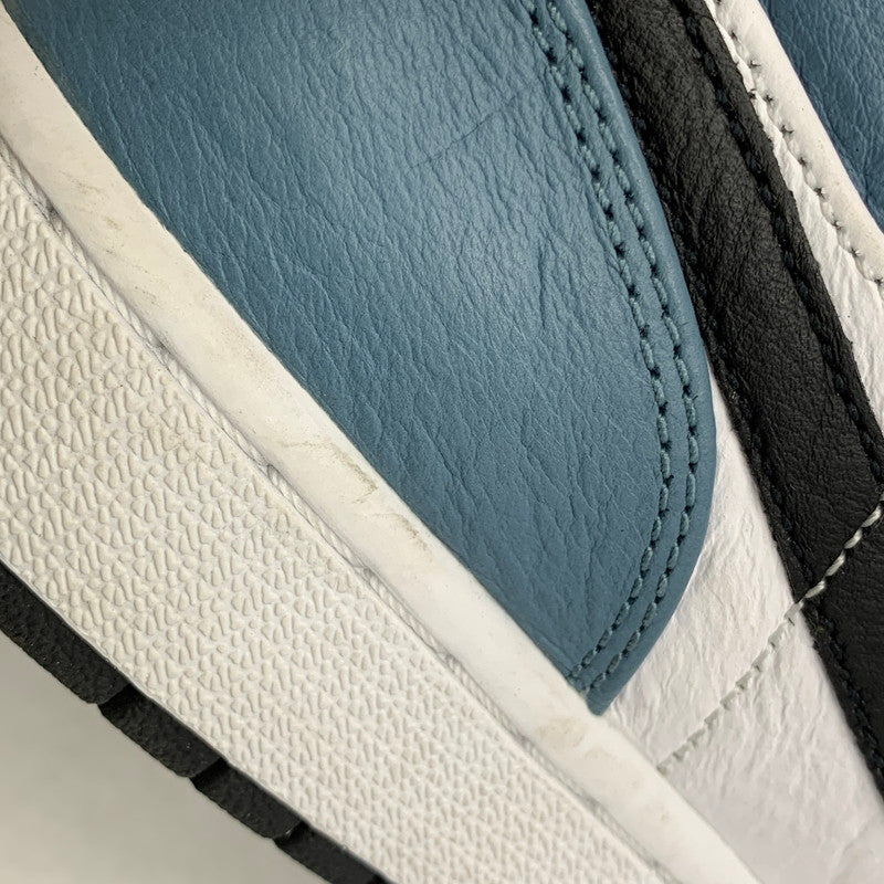 【中古品】【メンズ】 NIKE ナイキ × FACETASM ファセッタズム CU2802-100 AIR JORDAN エア ジョーダン 1 MID ミッド スニーカー シューズ 靴 160-260714-ya-07-izu サイズ：27.5cm カラー：WHITE/NAVY 万代Net店