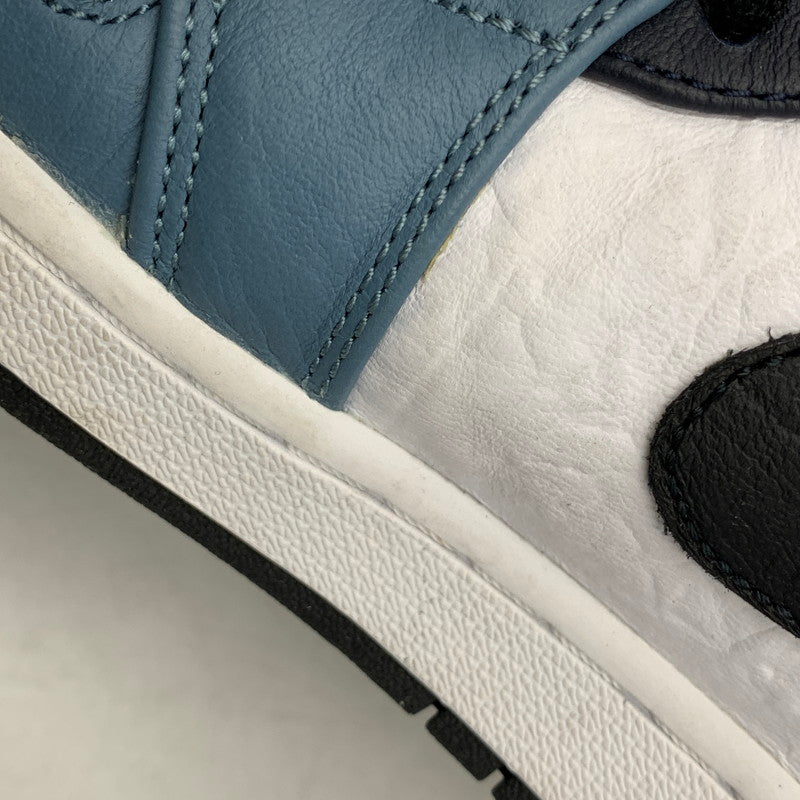 【中古品】【メンズ】 NIKE ナイキ × FACETASM ファセッタズム CU2802-100 AIR JORDAN エア ジョーダン 1 MID ミッド スニーカー シューズ 靴 160-260714-ya-07-izu サイズ：27.5cm カラー：WHITE/NAVY 万代Net店