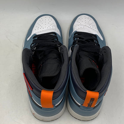 【中古品】【メンズ】 NIKE ナイキ × FACETASM ファセッタズム CU2802-100 AIR JORDAN エア ジョーダン 1 MID ミッド スニーカー シューズ 靴 160-260714-ya-07-izu サイズ：27.5cm カラー：WHITE/NAVY 万代Net店