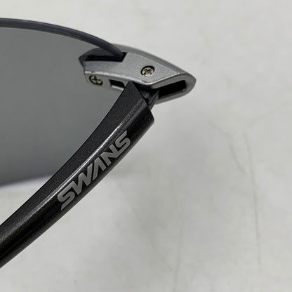 【中古美品】【メンズ/レディース】 SWANS スワンズ SALF-0051 AIRLESS-LEAF FIT SUNGLASSES エアレスリーフ フィット サングラス 203-260718-yn-04-izu サイズ：65口17-140 カラー：ブラック 万代Net店