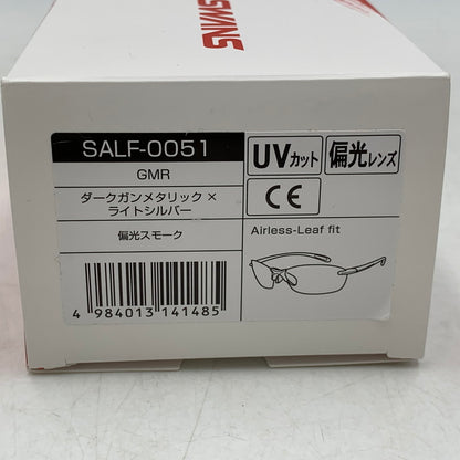 【中古美品】【メンズ/レディース】 SWANS スワンズ SALF-0051 AIRLESS-LEAF FIT SUNGLASSES エアレスリーフ フィット サングラス 203-260718-yn-04-izu サイズ：65口17-140 カラー：ブラック 万代Net店