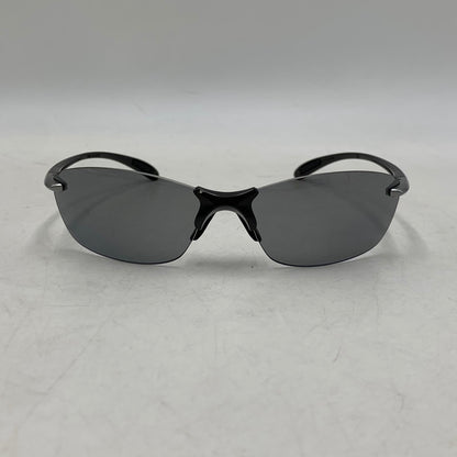 【中古美品】【メンズ/レディース】 SWANS スワンズ SALF-0051 AIRLESS-LEAF FIT SUNGLASSES エアレスリーフ フィット サングラス 203-260718-yn-04-izu サイズ：65口17-140 カラー：ブラック 万代Net店