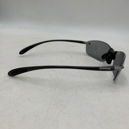 【中古美品】【メンズ/レディース】 SWANS スワンズ SALF-0051 AIRLESS-LEAF FIT SUNGLASSES エアレスリーフ フィット サングラス 203-260718-yn-04-izu サイズ：65口17-140 カラー：ブラック 万代Net店