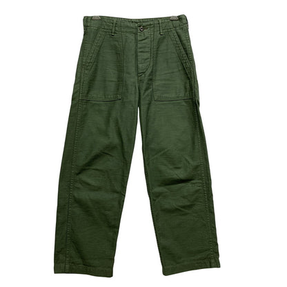 【中古品】【メンズ】 OR SLOW オアスロウ BAKER PANTS ベイカーパンツ ボトムス 156-260718-yn-14-izu サイズ：XS カラー：カーキ 万代Net店