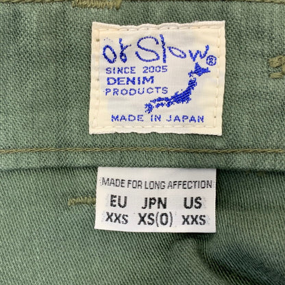 【中古品】【メンズ】 OR SLOW オアスロウ BAKER PANTS ベイカーパンツ ボトムス 156-260718-yn-14-izu サイズ：XS カラー：カーキ 万代Net店