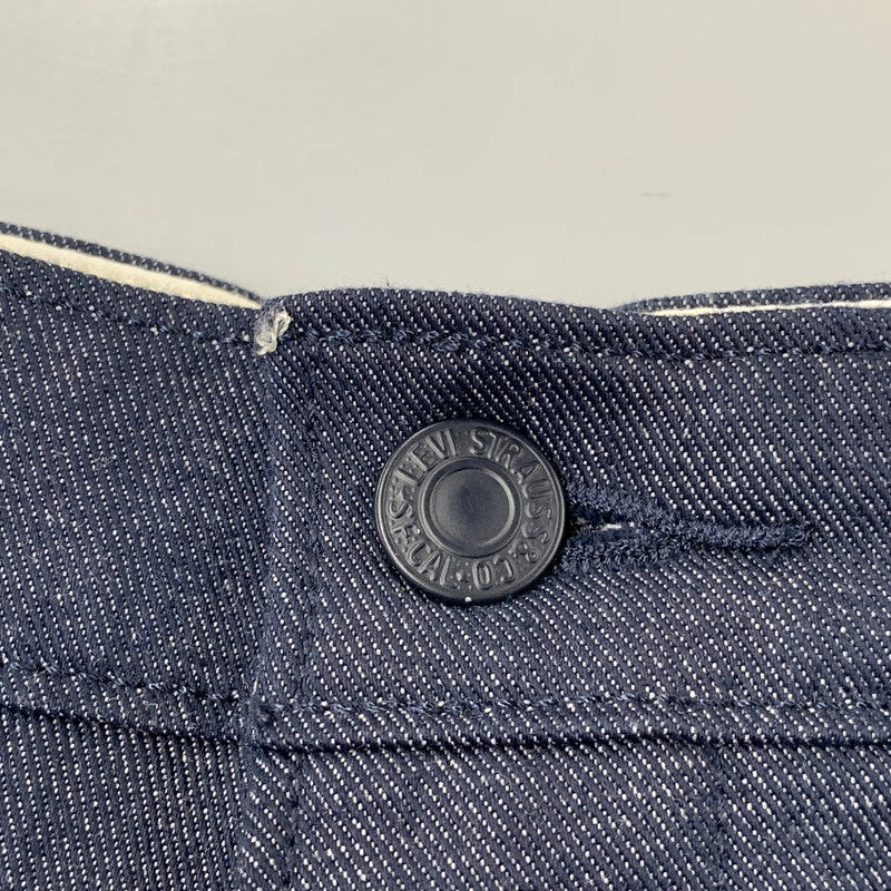 【中古品】【メンズ】 LEVI'S VINTAGE CLOTHING リーバイスビンテージクロージング PC9-A1223-0000 STA PREST WIDE LEG CROP　ワイド レッグ クロップ パンツ ボトムス 156-260718-yn-15-izu サイズ：29 カラー：ネイビー 万代Net店