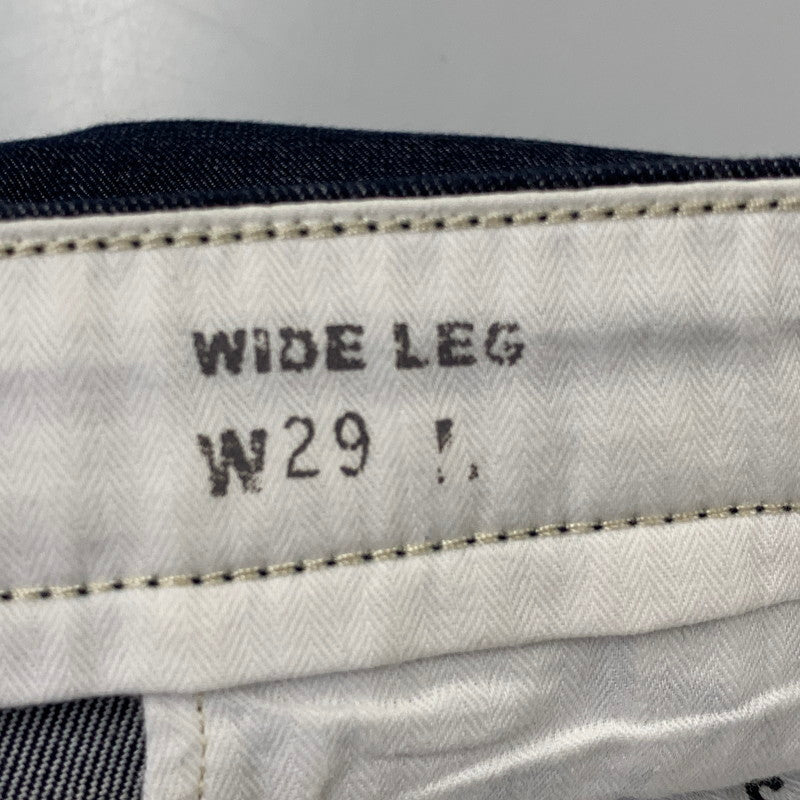 【中古品】【メンズ】 LEVI'S VINTAGE CLOTHING リーバイスビンテージクロージング PC9-A1223-0000 STA PREST WIDE LEG CROP　ワイド レッグ クロップ パンツ ボトムス 156-260718-yn-15-izu サイズ：29 カラー：ネイビー 万代Net店