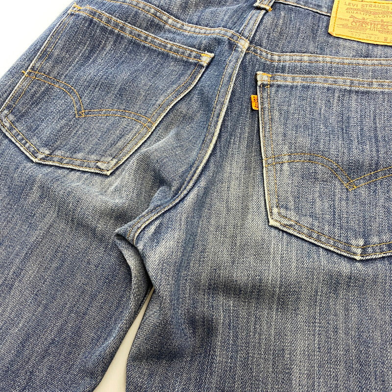 【中古品】【メンズ】 LEVI'S リーバイス 517-0917 79年製 刻印8 オレンジタブ 70S 517 BOOTCUT DENIM PANTS ブーツ カット デニム パンツ ボトムス ズボン 157-260714-cs-06-izu サイズ：W29 L30 カラー：インディゴ 万代Net店