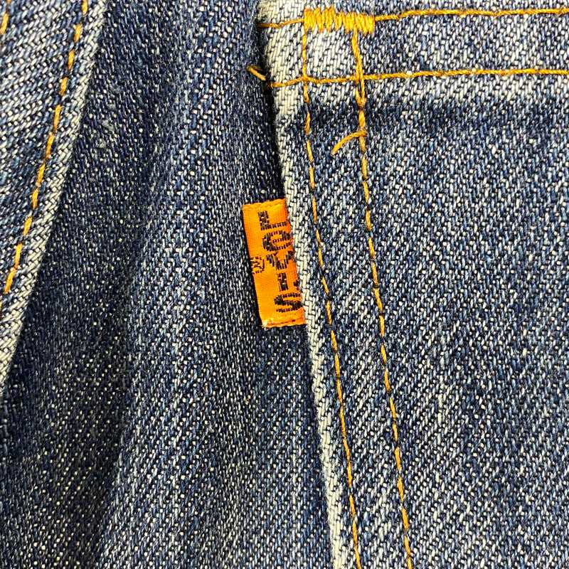【中古品】【メンズ】 LEVI'S リーバイス 517-0917 79年製 刻印8 オレンジタブ 70S 517 BOOTCUT DENIM PANTS ブーツ カット デニム パンツ ボトムス ズボン 157-260714-cs-06-izu サイズ：W29 L30 カラー：インディゴ 万代Net店