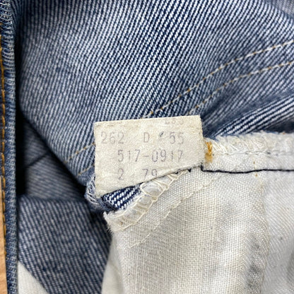 【中古品】【メンズ】 LEVI'S リーバイス 517-0917 79年製 刻印8 オレンジタブ 70S 517 BOOTCUT DENIM PANTS ブーツ カット デニム パンツ ボトムス ズボン 157-260714-cs-06-izu サイズ：W29 L30 カラー：インディゴ 万代Net店