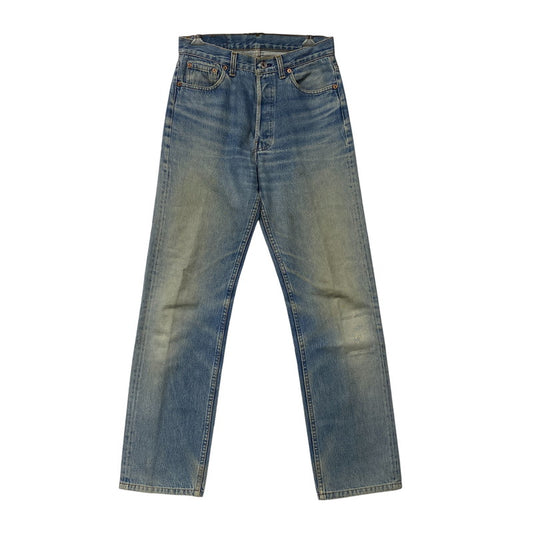 【中古品】【メンズ】 LEVI'S リーバイス 501-5900 刻印555 90年製 USA製 90’S 501XX DENIM PANTS デニム パンツ ボトムス ズボン 157-260714-cs-09-izu サイズ：W30 L36 カラー：ライトブルー 万代Net店
