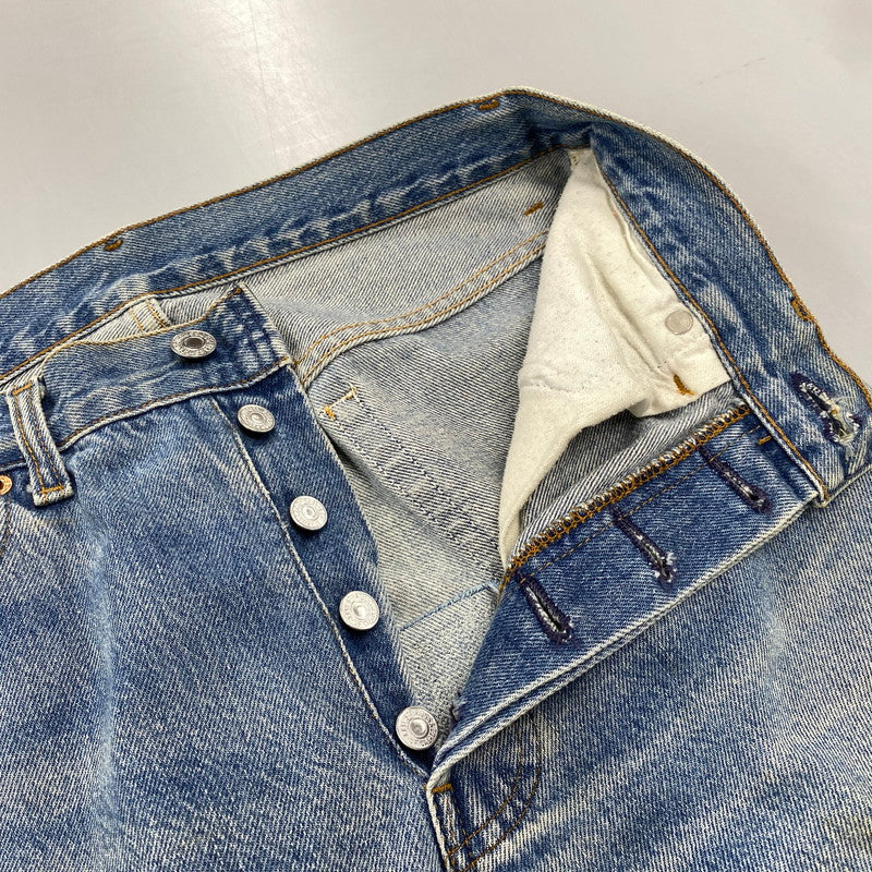 【中古品】【メンズ】 LEVI'S リーバイス 501-5900 刻印555 90年製 USA製 90’S 501XX DENIM PANTS デニム パンツ ボトムス ズボン 157-260714-cs-09-izu サイズ：W30 L36 カラー：ライトブルー 万代Net店