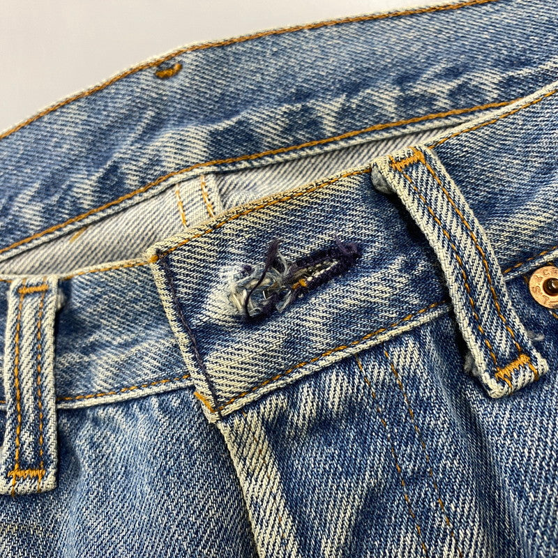 【中古品】【メンズ】 LEVI'S リーバイス 501-5900 刻印555 90年製 USA製 90’S 501XX DENIM PANTS デニム パンツ ボトムス ズボン 157-260714-cs-09-izu サイズ：W30 L36 カラー：ライトブルー 万代Net店