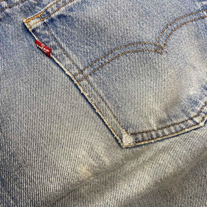 【中古品】【メンズ】 LEVI'S リーバイス 501-5900 刻印555 90年製 USA製 90’S 501XX DENIM PANTS デニム パンツ ボトムス ズボン 157-260714-cs-09-izu サイズ：W30 L36 カラー：ライトブルー 万代Net店