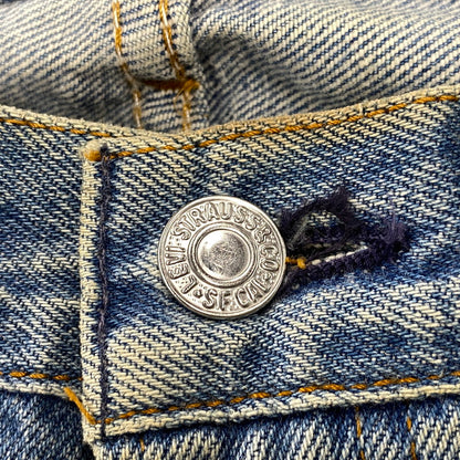 【中古品】【メンズ】 LEVI'S リーバイス 501-5900 刻印555 90年製 USA製 90’S 501XX DENIM PANTS デニム パンツ ボトムス ズボン 157-260714-cs-09-izu サイズ：W30 L36 カラー：ライトブルー 万代Net店