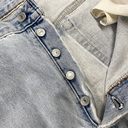 【現状渡し品】【メンズ】 LEVI'S リーバイス 501-0000 ボタン裏刻印241 95年製 USA製 90’S 501 DENIM PANTS デニム パンツ ボトムス ズボン 157-260714-cs-11-izu サイズ：W35 L36 カラー：ライトブルー 万代Net店