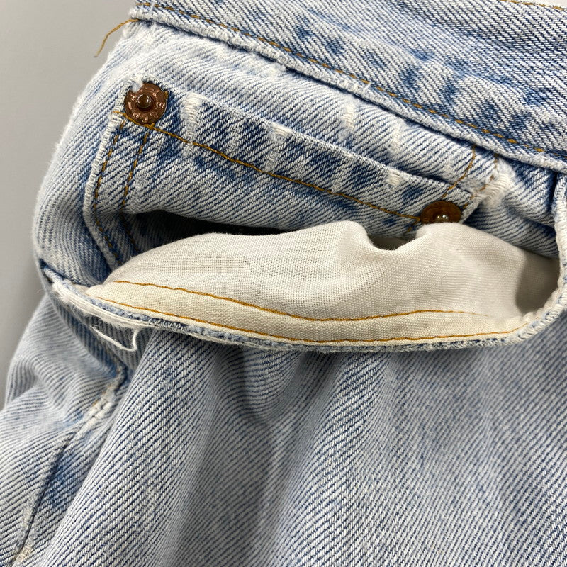【現状渡し品】【メンズ】 LEVI'S リーバイス 501-0000 ボタン裏刻印241 95年製 USA製 90’S 501 DENIM PANTS デニム パンツ ボトムス ズボン 157-260714-cs-11-izu サイズ：W35 L36 カラー：ライトブルー 万代Net店