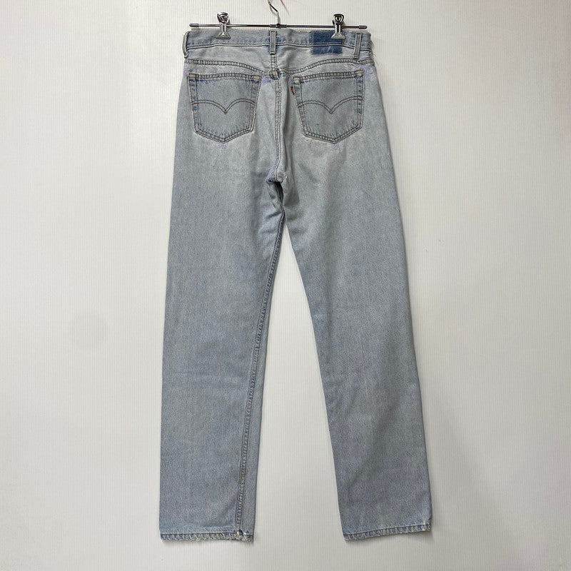 【現状渡し品】【メンズ】 LEVI'S リーバイス 501-0000 ボタン裏刻印241 95年製 USA製 90’S 501 DENIM PANTS デニム パンツ ボトムス ズボン 157-260714-cs-11-izu サイズ：W35 L36 カラー：ライトブルー 万代Net店