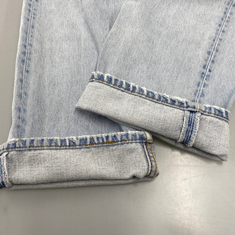 【現状渡し品】【メンズ】 LEVI'S リーバイス 501-0000 ボタン裏刻印241 95年製 USA製 90’S 501 DENIM PANTS デニム パンツ ボトムス ズボン 157-260714-cs-11-izu サイズ：W35 L36 カラー：ライトブルー 万代Net店