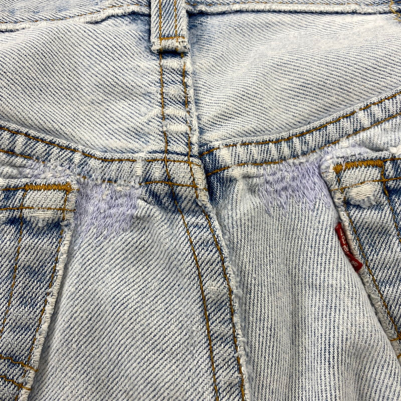 【現状渡し品】【メンズ】 LEVI'S リーバイス 501-0000 ボタン裏刻印241 95年製 USA製 90’S 501 DENIM PANTS デニム パンツ ボトムス ズボン 157-260714-cs-11-izu サイズ：W35 L36 カラー：ライトブルー 万代Net店