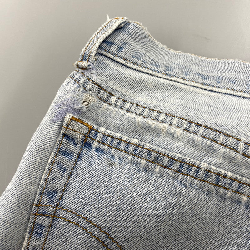 【現状渡し品】【メンズ】 LEVI'S リーバイス 501-0000 ボタン裏刻印241 95年製 USA製 90’S 501 DENIM PANTS デニム パンツ ボトムス ズボン 157-260714-cs-11-izu サイズ：W35 L36 カラー：ライトブルー 万代Net店