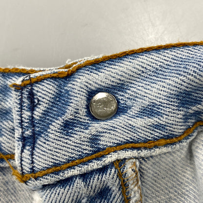 【現状渡し品】【メンズ】 LEVI'S リーバイス 501-0000 ボタン裏刻印241 95年製 USA製 90’S 501 DENIM PANTS デニム パンツ ボトムス ズボン 157-260714-cs-11-izu サイズ：W35 L36 カラー：ライトブルー 万代Net店