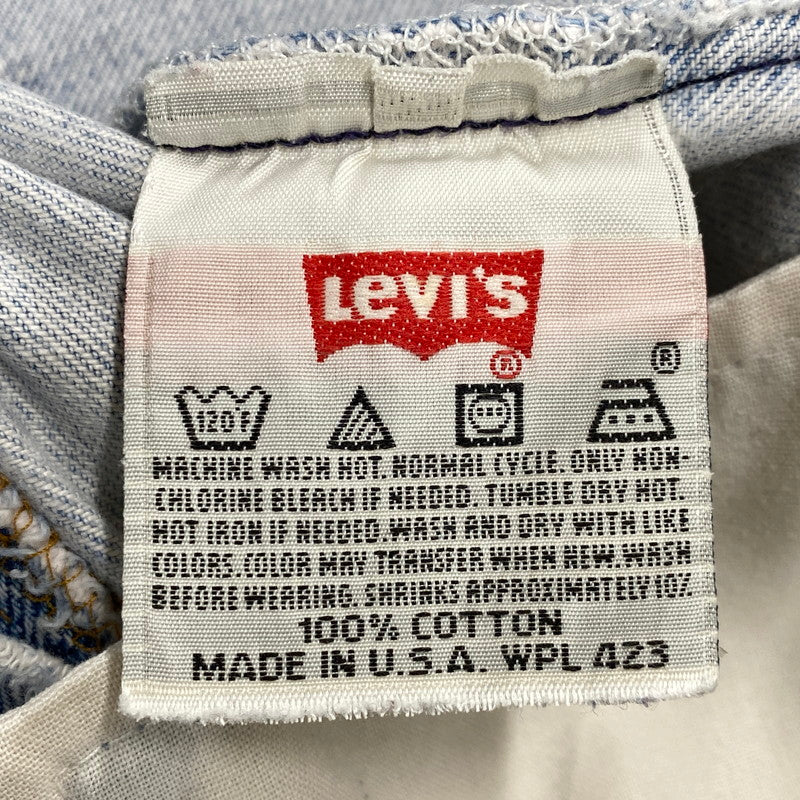 【現状渡し品】【メンズ】 LEVI'S リーバイス 501-0000 ボタン裏刻印241 95年製 USA製 90’S 501 DENIM PANTS デニム パンツ ボトムス ズボン 157-260714-cs-11-izu サイズ：W35 L36 カラー：ライトブルー 万代Net店