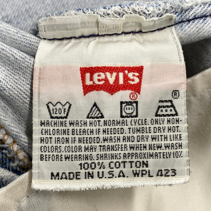 【現状渡し品】【メンズ】 LEVI'S リーバイス 501-0000 ボタン裏刻印241 95年製 USA製 90’S 501 DENIM PANTS デニム パンツ ボトムス ズボン 157-260714-cs-11-izu サイズ：W35 L36 カラー：ライトブルー 万代Net店
