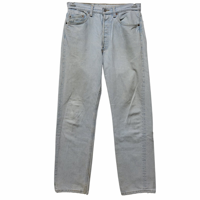 【現状渡し品】【メンズ】 Levi's リーバイス 501 DENIM PANTS 501-0134 デニムパンツ USA製 ジーンズ 157-260718-as-32-izu サイズ：32×30 カラー：ライトインディゴ 万代Net店