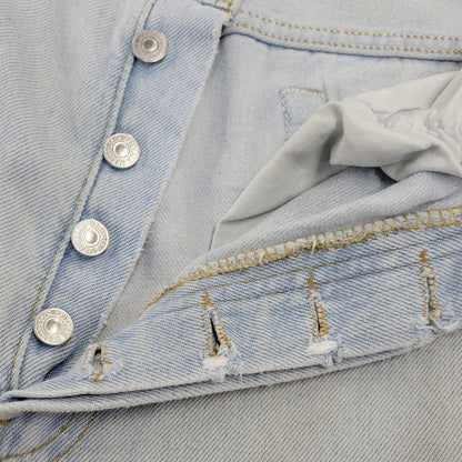 【現状渡し品】【メンズ】 Levi's リーバイス 501 DENIM PANTS 501-0134 デニムパンツ USA製 ジーンズ 157-260718-as-32-izu サイズ：32×30 カラー：ライトインディゴ 万代Net店