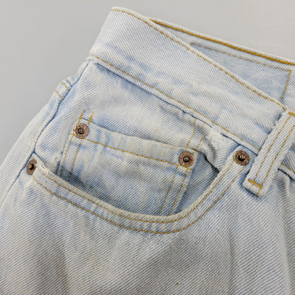 【現状渡し品】【メンズ】 Levi's リーバイス 501 DENIM PANTS 501-0134 デニムパンツ USA製 ジーンズ 157-260718-as-32-izu サイズ：32×30 カラー：ライトインディゴ 万代Net店