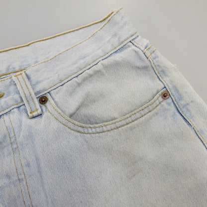 【現状渡し品】【メンズ】 Levi's リーバイス 501 DENIM PANTS 501-0134 デニムパンツ USA製 ジーンズ 157-260718-as-32-izu サイズ：32×30 カラー：ライトインディゴ 万代Net店