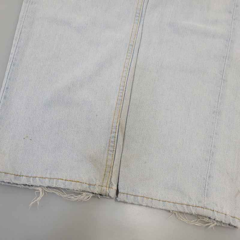 【現状渡し品】【メンズ】 Levi's リーバイス 501 DENIM PANTS 501-0134 デニムパンツ USA製 ジーンズ 157-260718-as-32-izu サイズ：32×30 カラー：ライトインディゴ 万代Net店