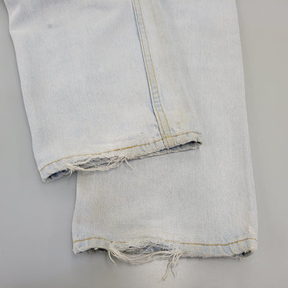 【現状渡し品】【メンズ】 Levi's リーバイス 501 DENIM PANTS 501-0134 デニムパンツ USA製 ジーンズ 157-260718-as-32-izu サイズ：32×30 カラー：ライトインディゴ 万代Net店